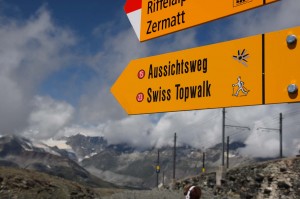 Wanderweg am Gornergrat