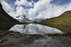 Matterhorn im Riffelsee