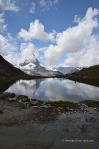 Matterhorn im Riffelsee