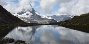 Matterhorn im Riffelsee