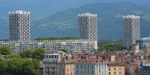 Blick über Grenoble