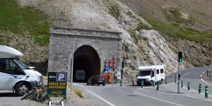 Tunnel am Col du Galibier