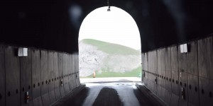 Tunnel am Col du Galibier