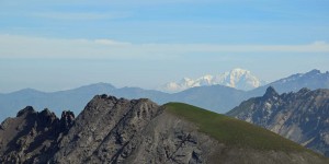 Blick bis zum Mont Blanc