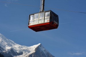 Seilbahn zur Aiguille du Midi