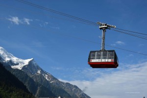 Seilbahn zur Aiguille du Midi