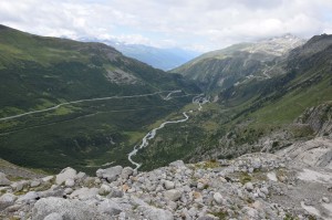 Landschaft am Furkapass