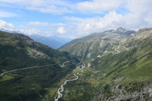 Landschaft am Furkapass