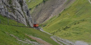 die steilste Zahnradbahn der Welt