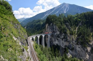 Die Brücke bei Filisur