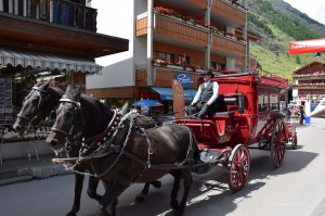 Kutsche in Zermatt