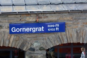 Bergstation der Gornergratbahn