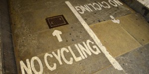 Linksverkehr auch im Greenwich-Tunnel