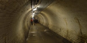 Fast 400 Meter langer Tunnel