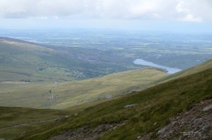 Ausblick im Snowdonia-Nationalpark