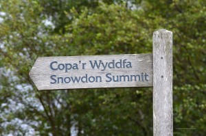 Wegweiser zum Snowdon