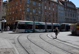 Tram in Graz