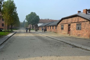 Gedenkstätte im polnischen Auschwitz
