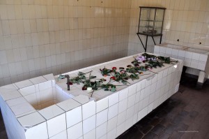Im Krematorium von Buchenwald