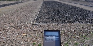 Nachbildung der einstigen Baracken