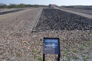 Nachbildung der einstigen Baracken