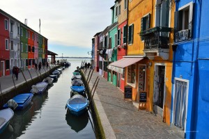 Im Hintergrund die Hauptinsel Venedigs