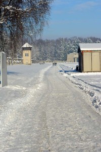Weg durch das einstige Konzentrationslager