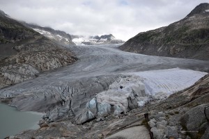 Rhone-Gletscher mit Plane