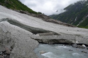 Reste einer Gletscherzunge