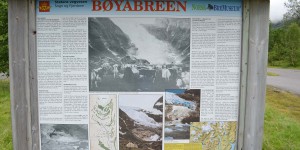 Boyabreengletscher früher