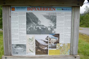 Boyabreengletscher früher