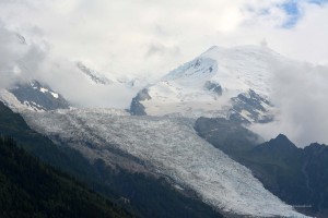 Glacier des Bossons am Mont Blanc