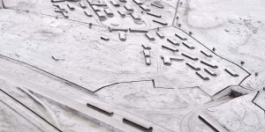 Modell der Gedenkstätte