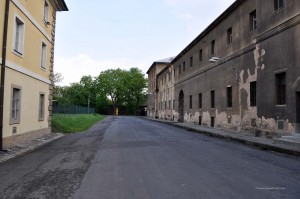 Straße im Ghetto Theresienstadt