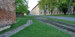 Alte Eisenbahnrampe