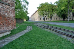 Alte Eisenbahnrampe