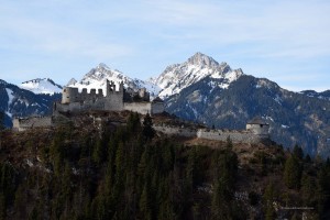 Festung an der Hängebrücke