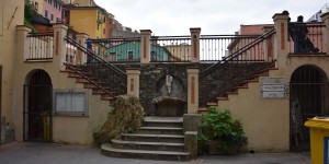 Treppe in Manarola