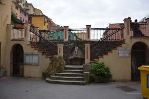 Treppe in Manarola