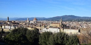 Blick auf Florenz
