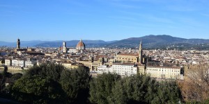 Blick auf Florenz