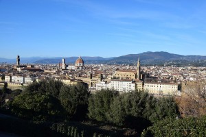 Blick auf Florenz