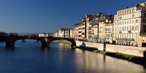 Arno in Florenz