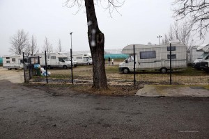 Wohnmobilstellplatz bei Venedig