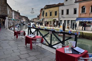 Biergarten auf venezianisch