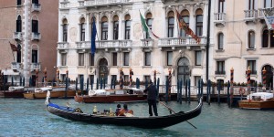 Auf dem Canal Grande unterwegs