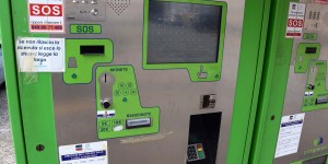 Ticketautomat in Padua