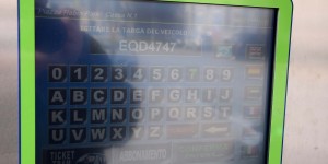 Ticketautomat in Padua