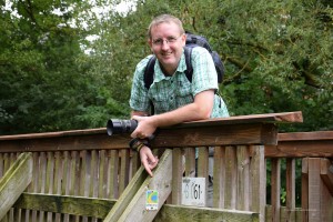 Michael Moll auf dem Eifelsteig