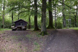 Wanderhütte auf dem Brotpfad